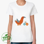 Женская футболка органик