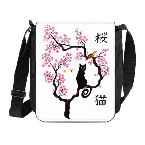 Сумка на плечо (мини-планшет) с принтом Мгновение весны