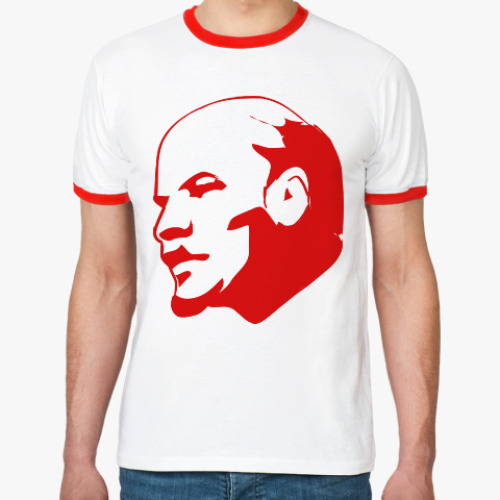 Футболка Ringer-T В.И. Ленин