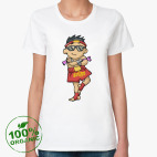 Женская футболка органик