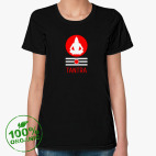 Женская футболка органик