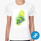 Женская спортивная футболка