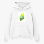 Толстовка худи оверсайз