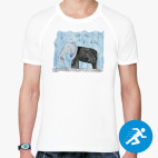 Мужская спортивная футболка