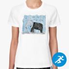 Женская спортивная футболка