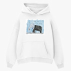 Толстовка худи оверсайз