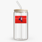 Банка с бамбуковой крышкой