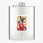 Фляжка стальная