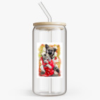 Банка с бамбуковой крышкой