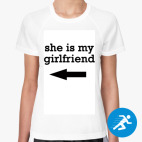 Женская спортивная футболка