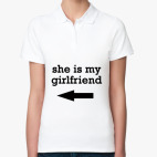 Женская рубашка поло