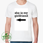 Мужская футболка органик