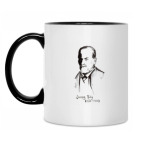 Кружка двухцветная