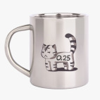 Кружка металлическая