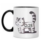 Кружка двухцветная