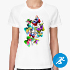 Женская спортивная футболка