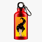 Металлическая бутылка 400 мл UV-DTF