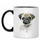 Кружка двухцветная