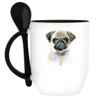 Кружка с ложкой