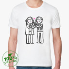 Мужская футболка органик