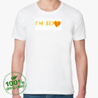 Мужская футболка органик