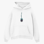 Толстовка худи оверсайз