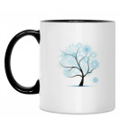 Кружка двухцветная