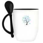 Кружка с ложкой