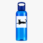 Прозрачная спортивная бутылка