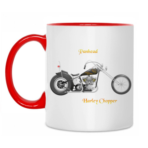 Кружка с принтом Harley Devidson