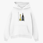 Толстовка худи оверсайз