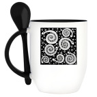 Кружка с ложкой