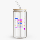 Банка с бамбуковой крышкой