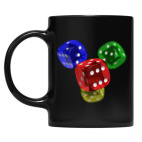 Кружка цветная UV-DTF