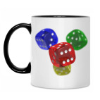 Кружка двухцветная