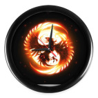 Часы (без цифр)