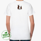 Женская футболка органик