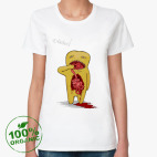 Женская футболка органик