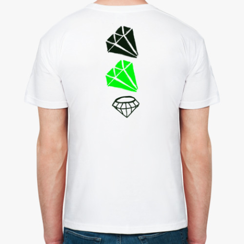 Футболка с принтом Скелет