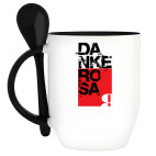 Кружка с ложкой