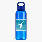 Прозрачная спортивная бутылка