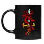 Кружка цветная UV-DTF