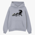 Толстовка худи оверсайз