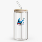 Банка с бамбуковой крышкой