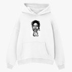 Толстовка худи оверсайз