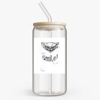 Банка с бамбуковой крышкой