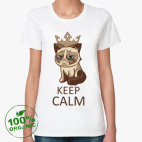 Женская футболка органик