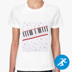 Женская спортивная футболка