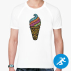 Мужская спортивная футболка