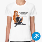 Женская спортивная футболка